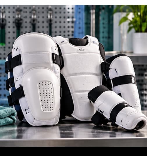 Thigh and arm guards